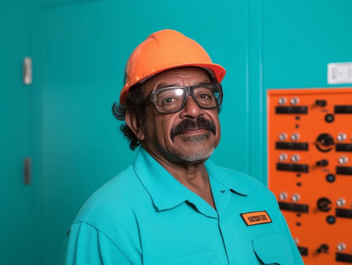 Homem técnico instalações