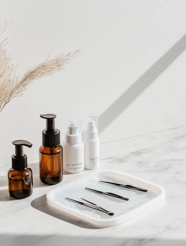 Casa limpa após reparo canalização